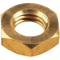 Гайка низкая М2 DIN 439 латунь