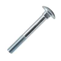 Болт мебельный М8х65 DIN 603 класс прочности 4.8 оцинкованная сталь